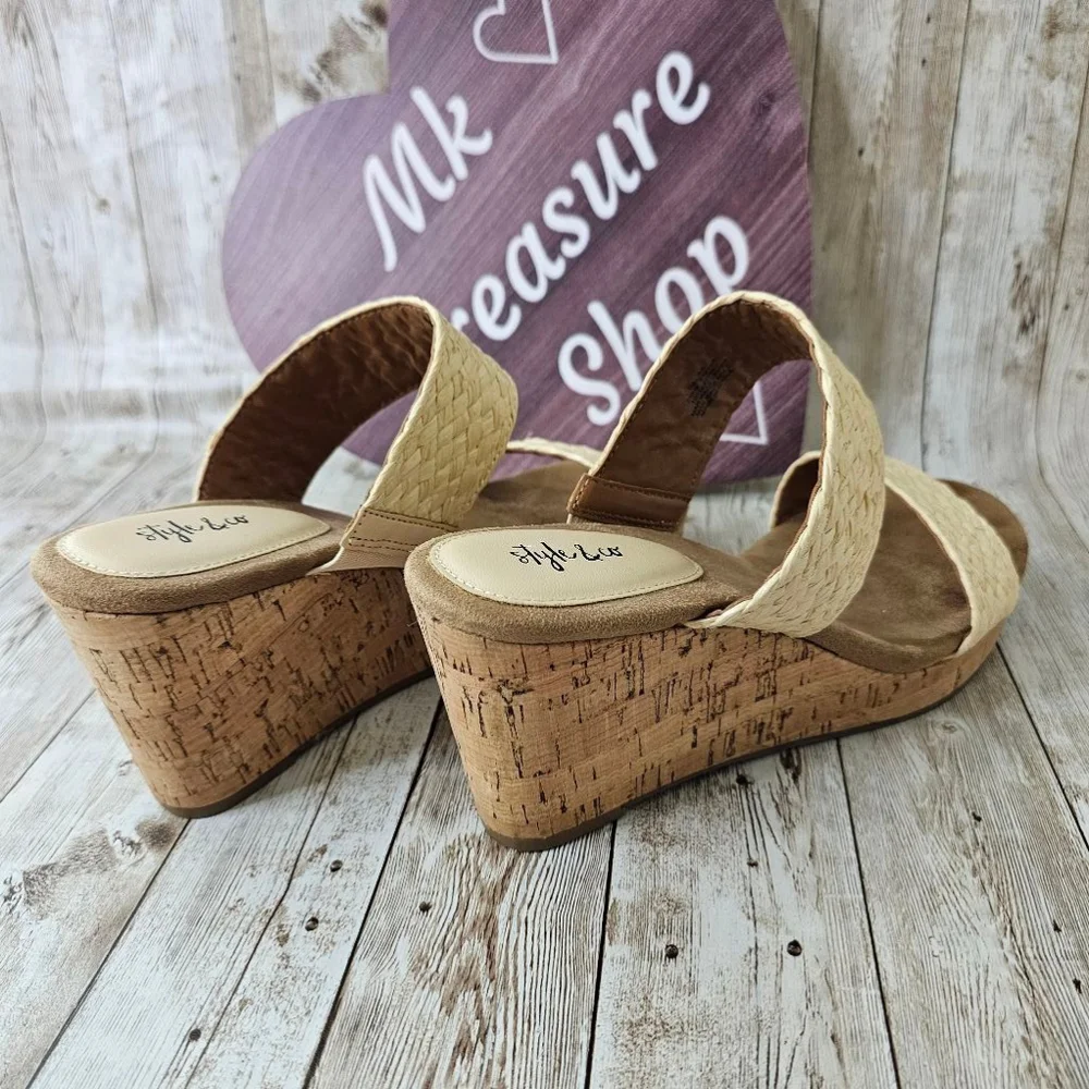 Women's Style & Co Sandals, Tan, Size 7 1/2
